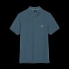 Men Ps By Paul Smith Polo Shirts | Organic Cotton Zebra Polo Shirt - Blue