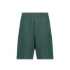 Men Armani Exchange Shorts | Cotton Embroidered Logo London Fog Shorts - Green