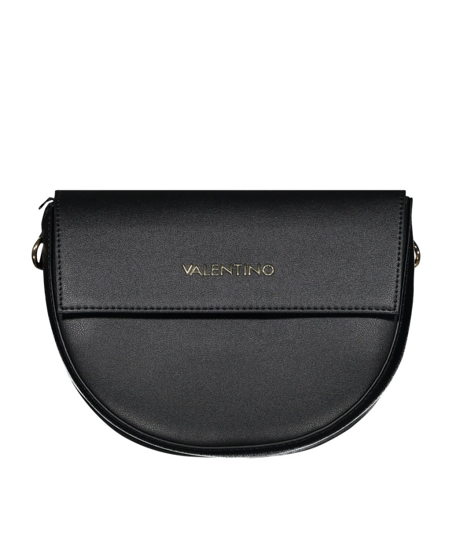 Women Valentino Bags Bags | Semi-Circular Crossbody Bag - Black