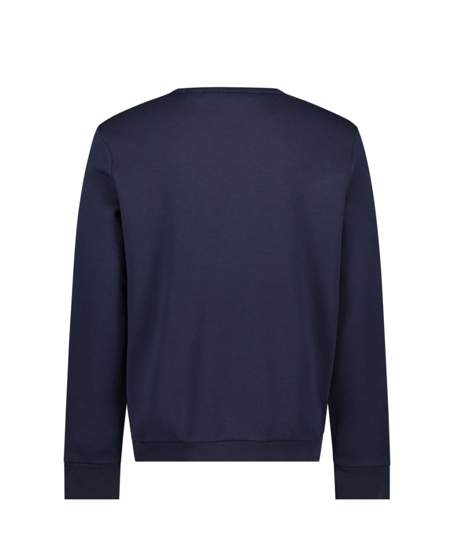 Men Polo Ralph Lauren Polo Ralph Lauren | Centre Logo Crew Sweat - Navy