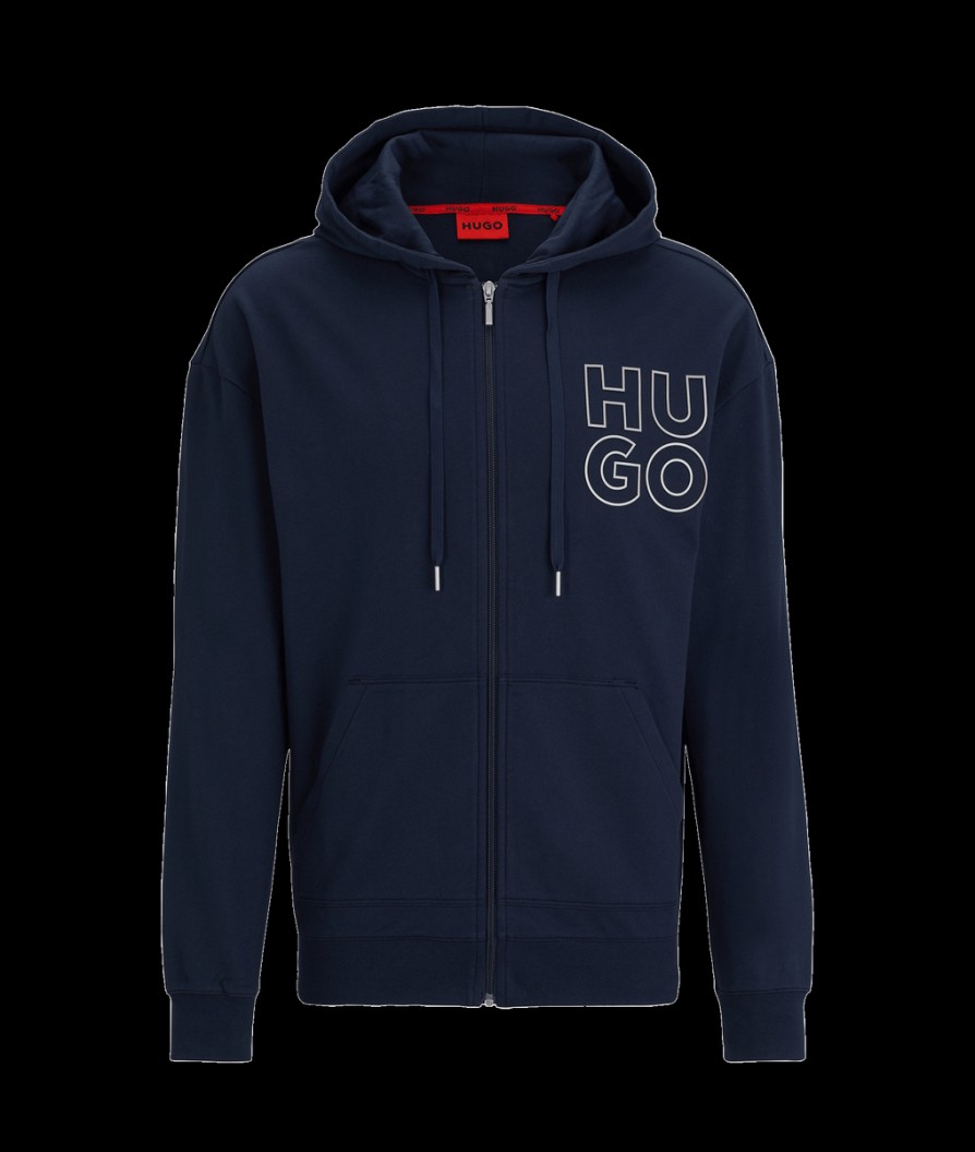 Men Hugo Hoodies & Sweatshirts | Mens Hugo Sweats