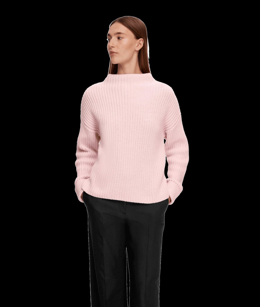 Women Selected Femme Knitwear | Oversized Jumper - Pink