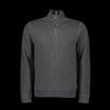 Men Boss Black Knitwear | Mentolo Zip-Up Cardigan - Medium Grey