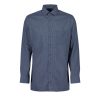 Men Olymp Shirts | Modern Fit Dress Shirt In Dot Print - Marine