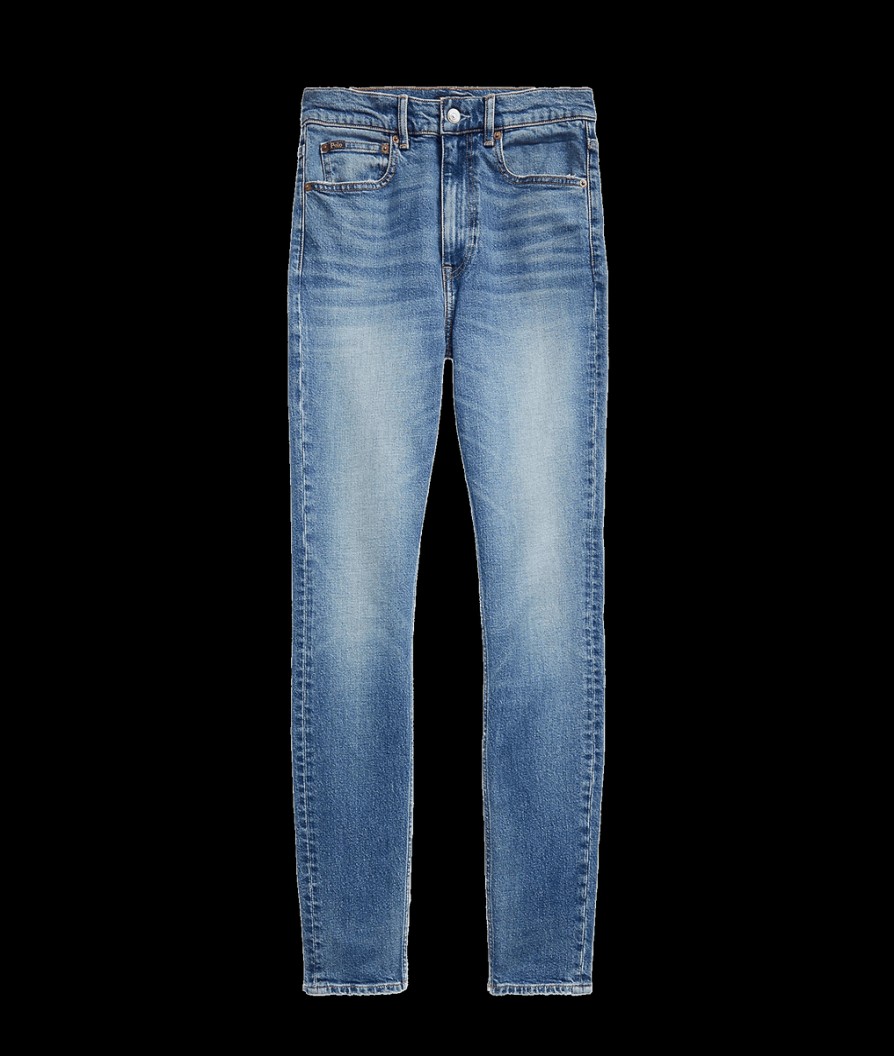 Women Polo Ralph Lauren Denim | Tompkins High-Rise Skinny Jeans - Blue