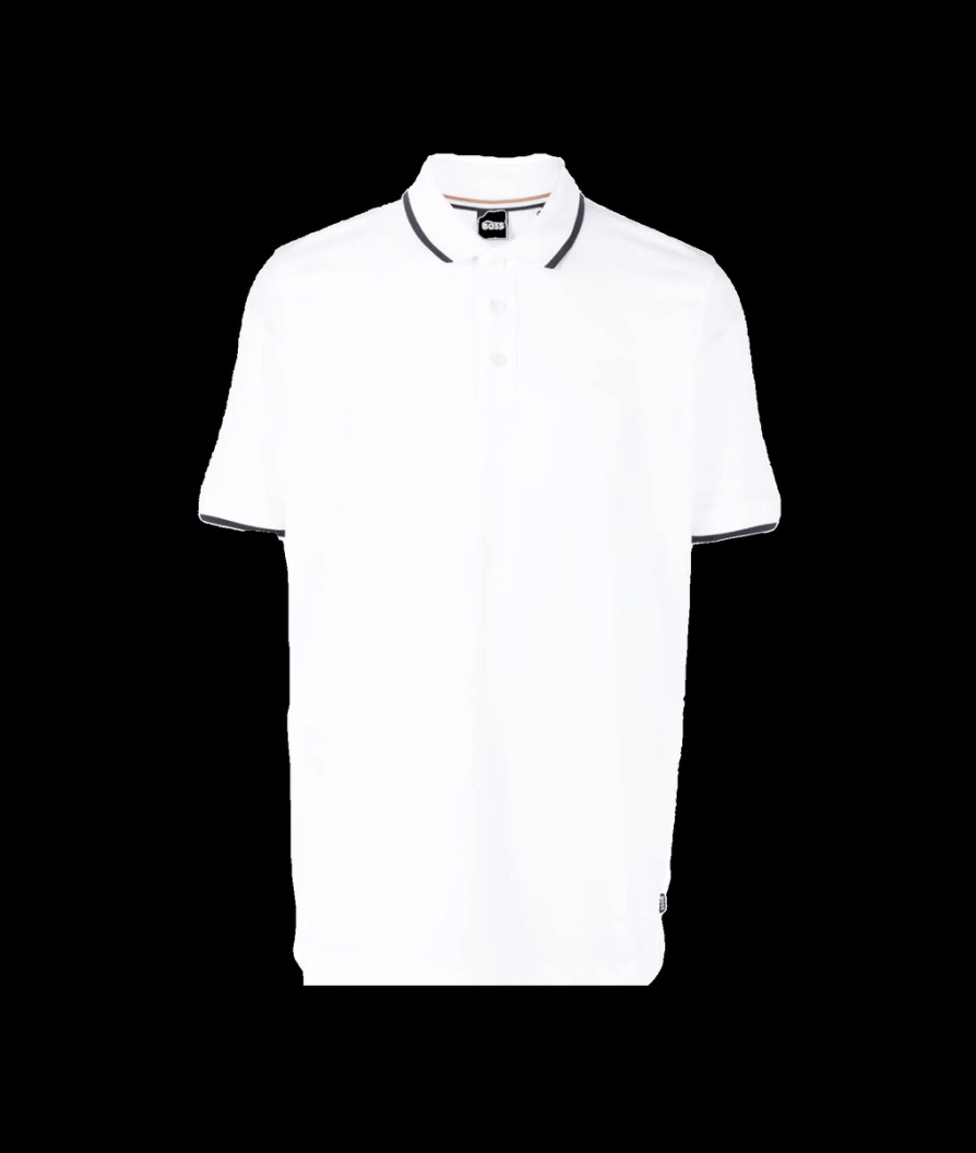 Men Boss Black Polo Shirts | Mens Boss Black Polo Shirts