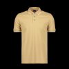 Men Boss Black Polo Shirts | Logo-Embossed Cotton Polo Shirt - Beige