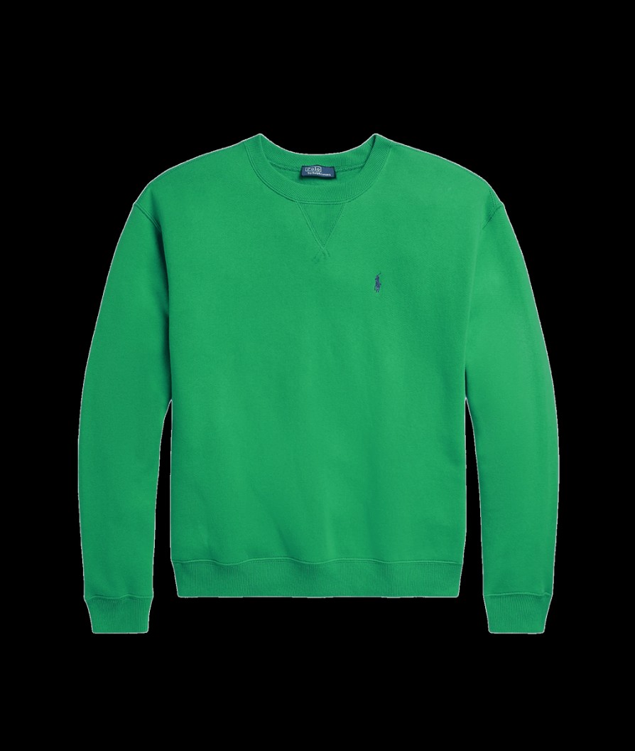 Women Polo Ralph Lauren Polo Ralph Lauren | Fleece Crewneck Sweatshirt - Green