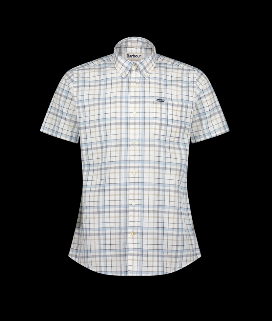 Men Barbour Barbour | Adderstone Tailored Shirt - White