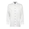 Men Olymp Shirts | Contrast Buttons Modern Fit Shirt - White