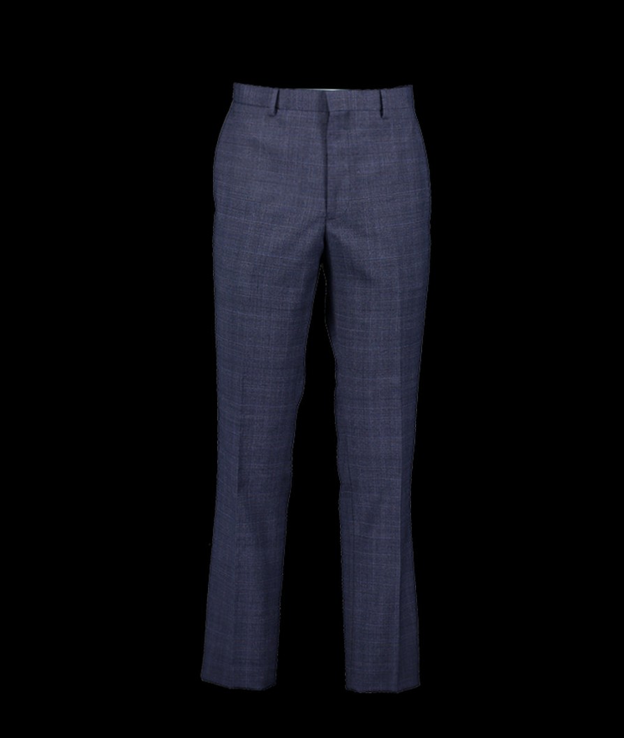 Men Ted Baker Formal Suits | Chelia Airforce Check Slim Trousers