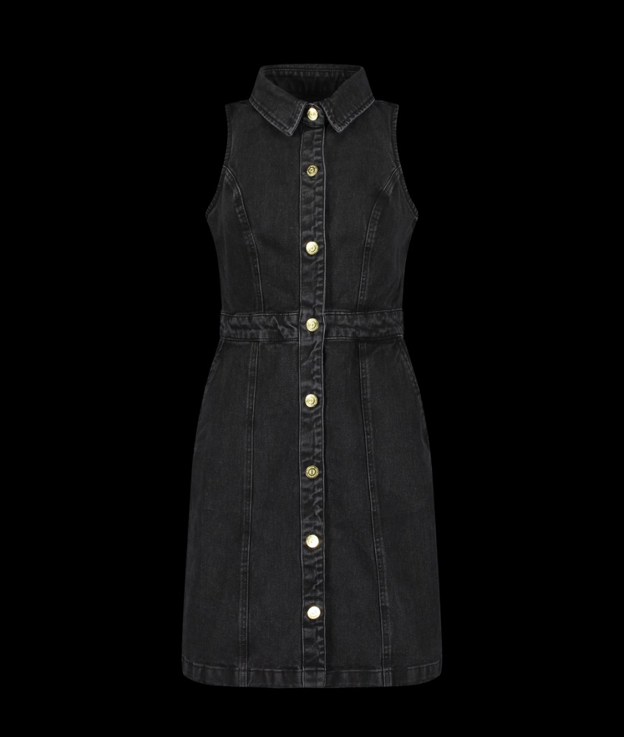 Women Barbour International Dresses | Lockhart Dress - Summer Black