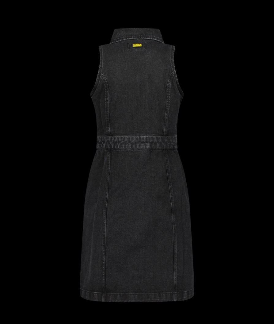 Women Barbour International Dresses | Lockhart Dress - Summer Black