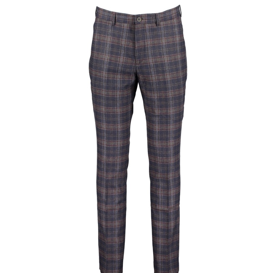 Men Guide London Trousers & Chinos | Check Trousers