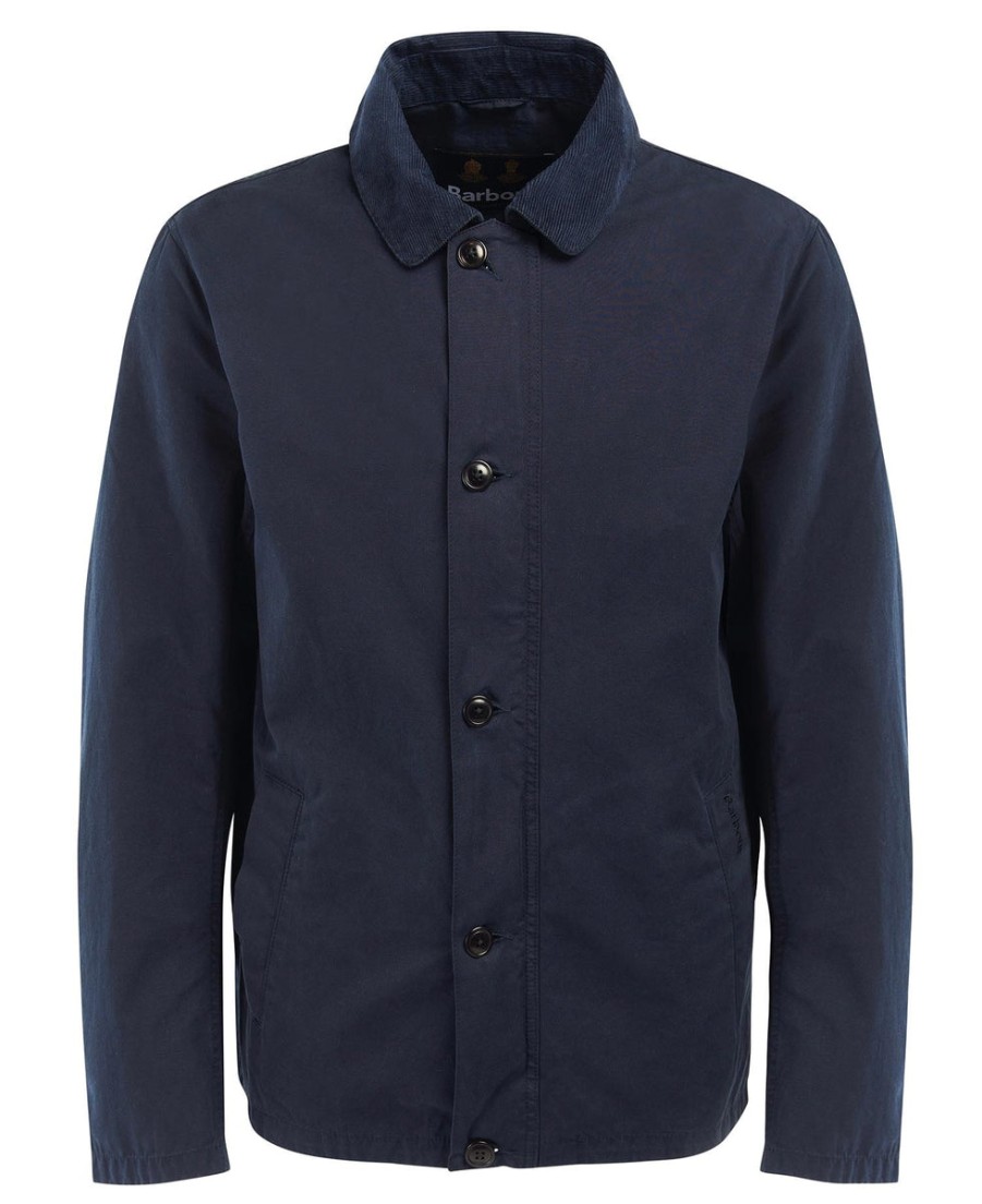 Men Barbour Barbour | Crimdon Casual Jacket - Navy