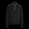 Men Belstaff Knitwear | Kilmington Merino Wool Quarter Zip Jumper - Black