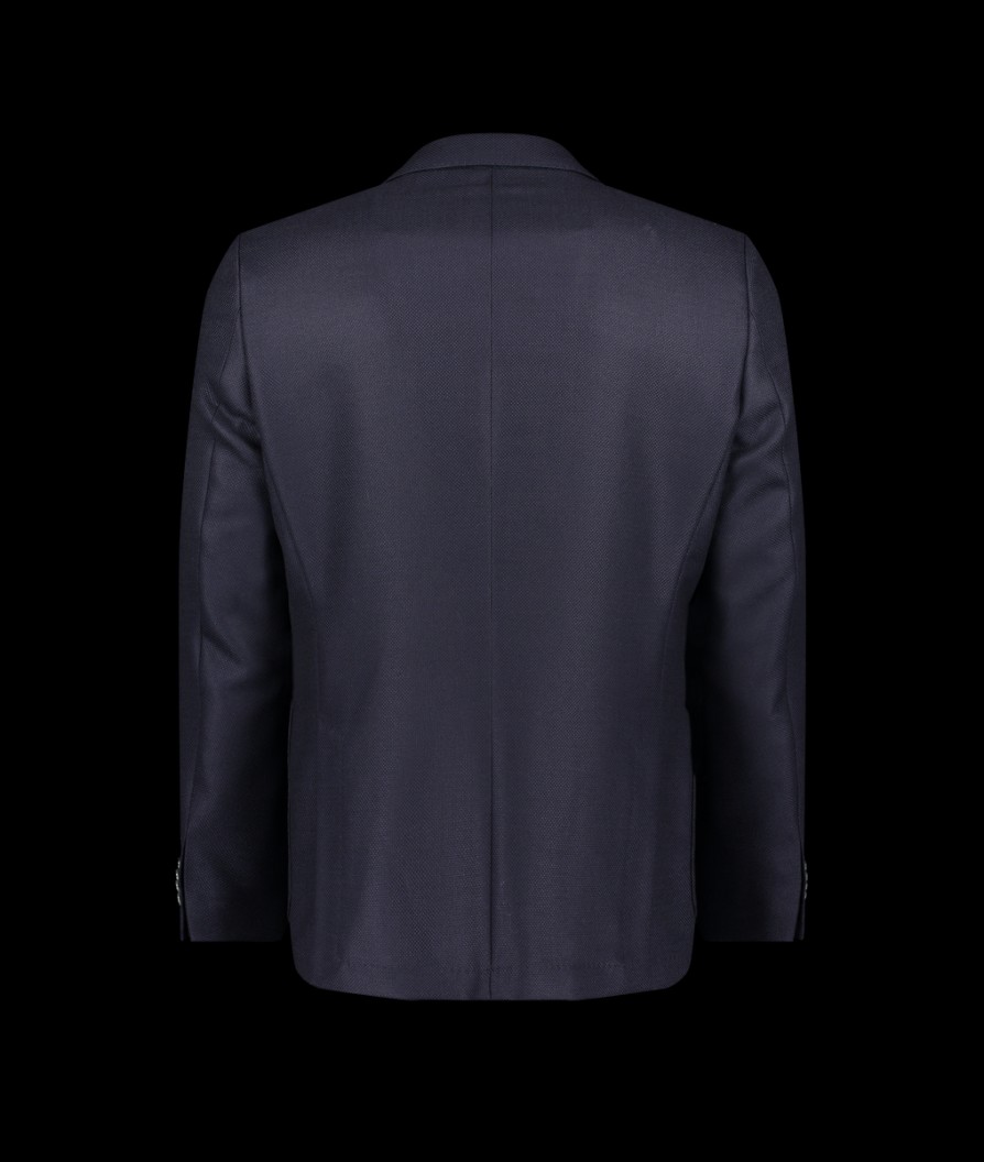 Men Boss Black Suits | H-Janson-223 Jacket - Dark Blue