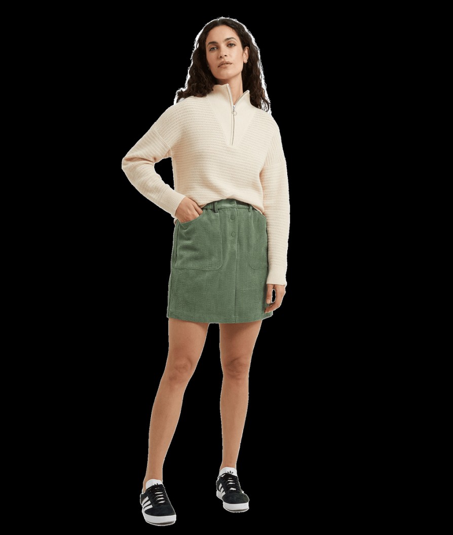 Women Great Plains Great Plains | Winter Cord Mini Skirt - Artichoke