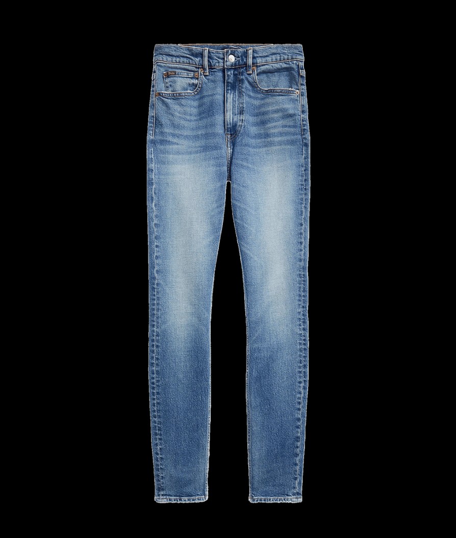 Women Polo Ralph Lauren Polo Ralph Lauren | Tompkins High-Rise Skinny Jeans - Blue