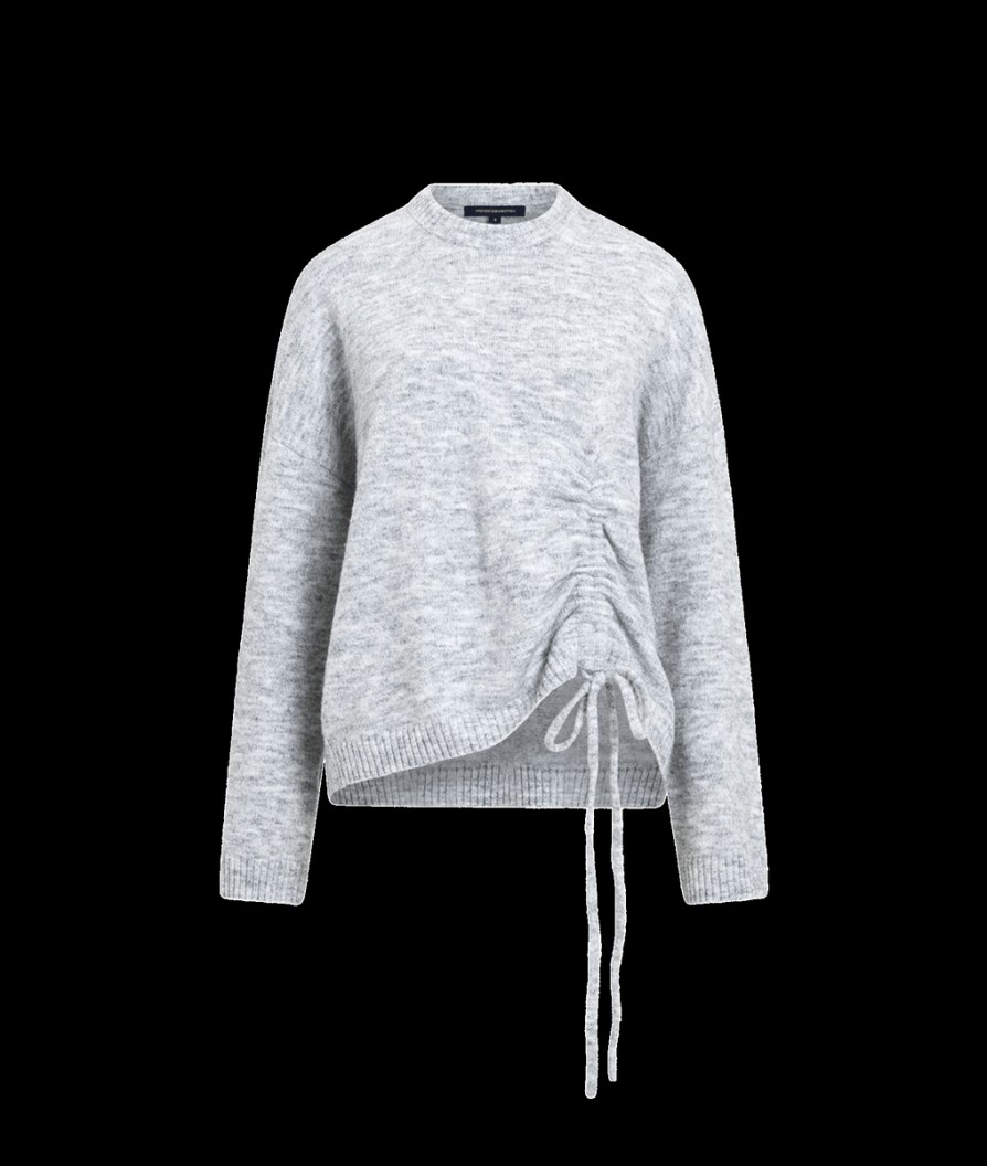 Women French Connection French Connection | Kezia Gathered Jumper - Grey