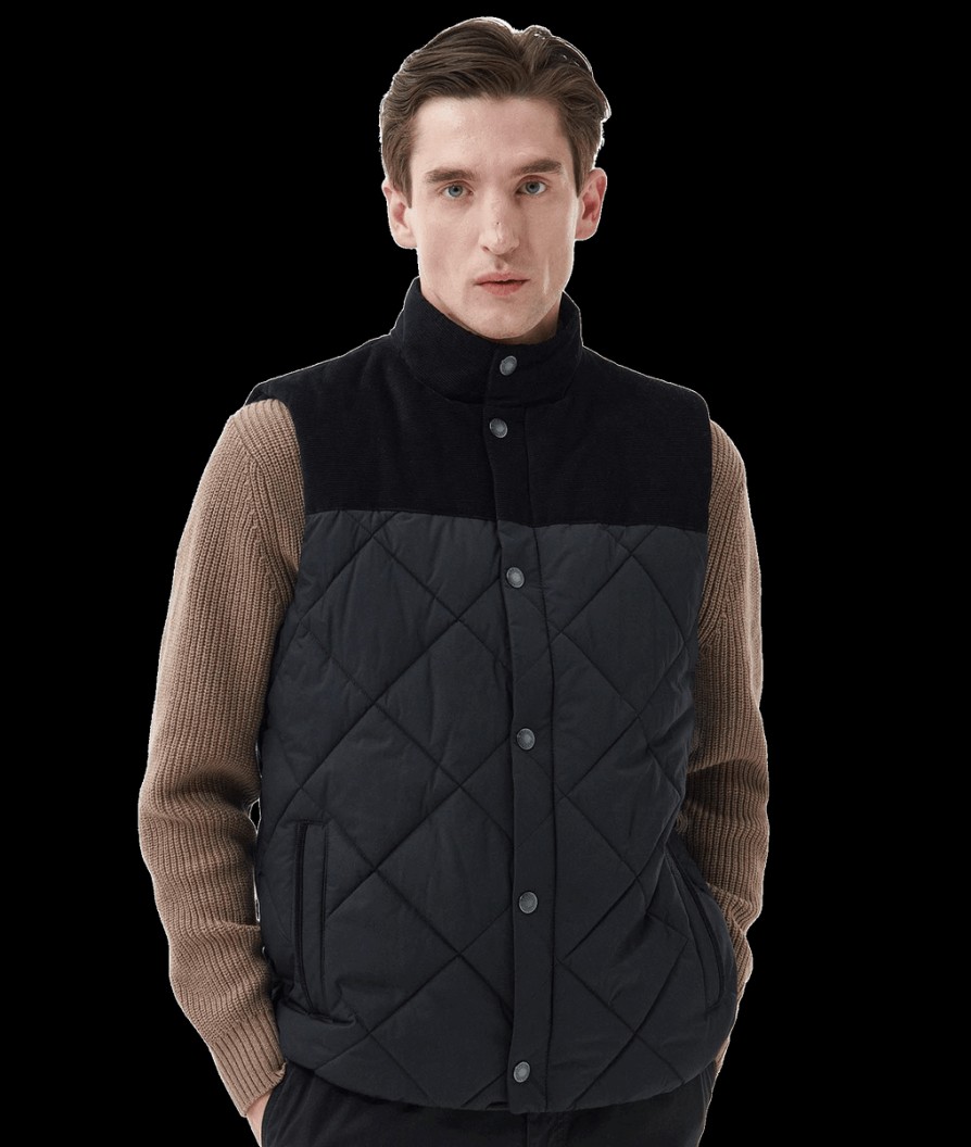 Men Barbour Barbour | Elmwood Gilet - Black