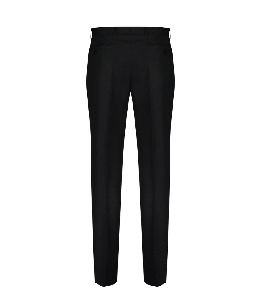 Men Fratelli Suits | Smart Sharp Trouser - Black