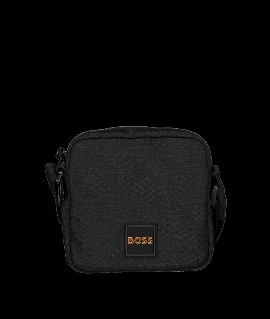 Men Boss Bodywear Boss | Boss Colby Crossbody Bag - Black