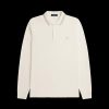 Men Fred Perry Polo Shirts | The Fred Perry Shirt - Cream