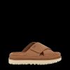 Women Ugg Sandals & Flipflops | Goldenstar Cross Slide - Brown