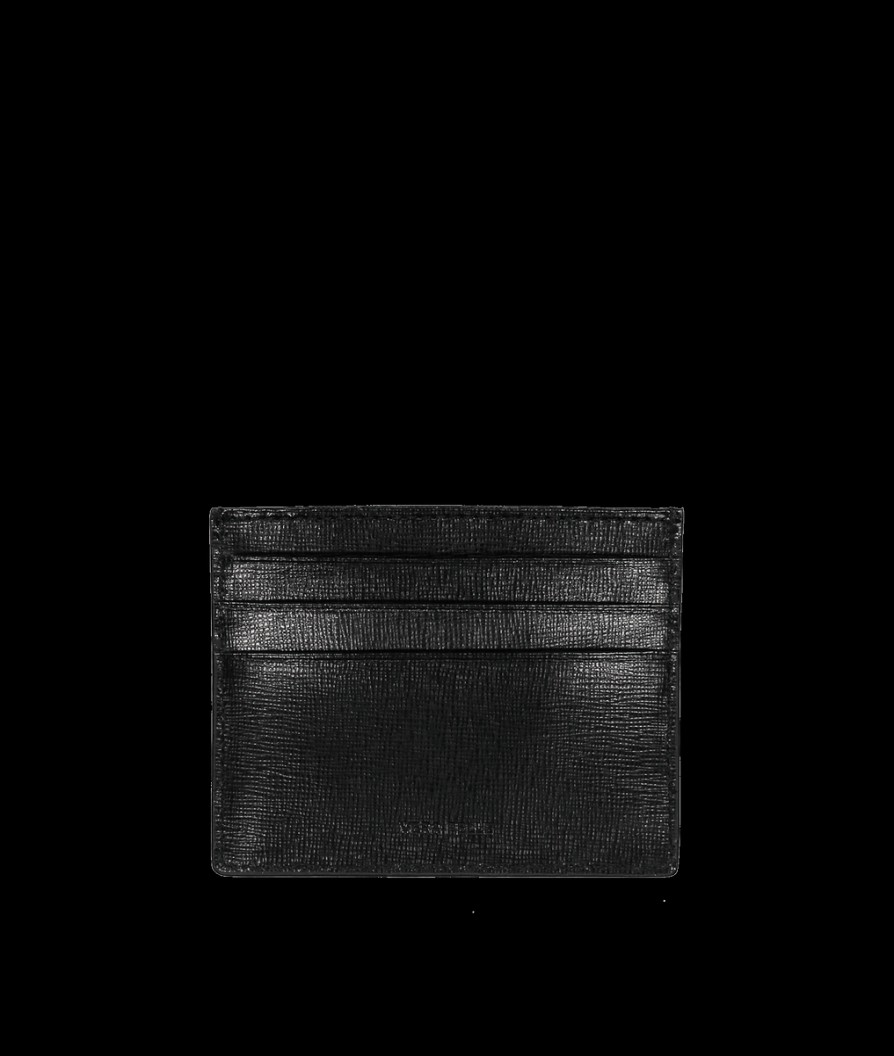 Men Valentino Bags Wallets | Marnier Card Holder - Black