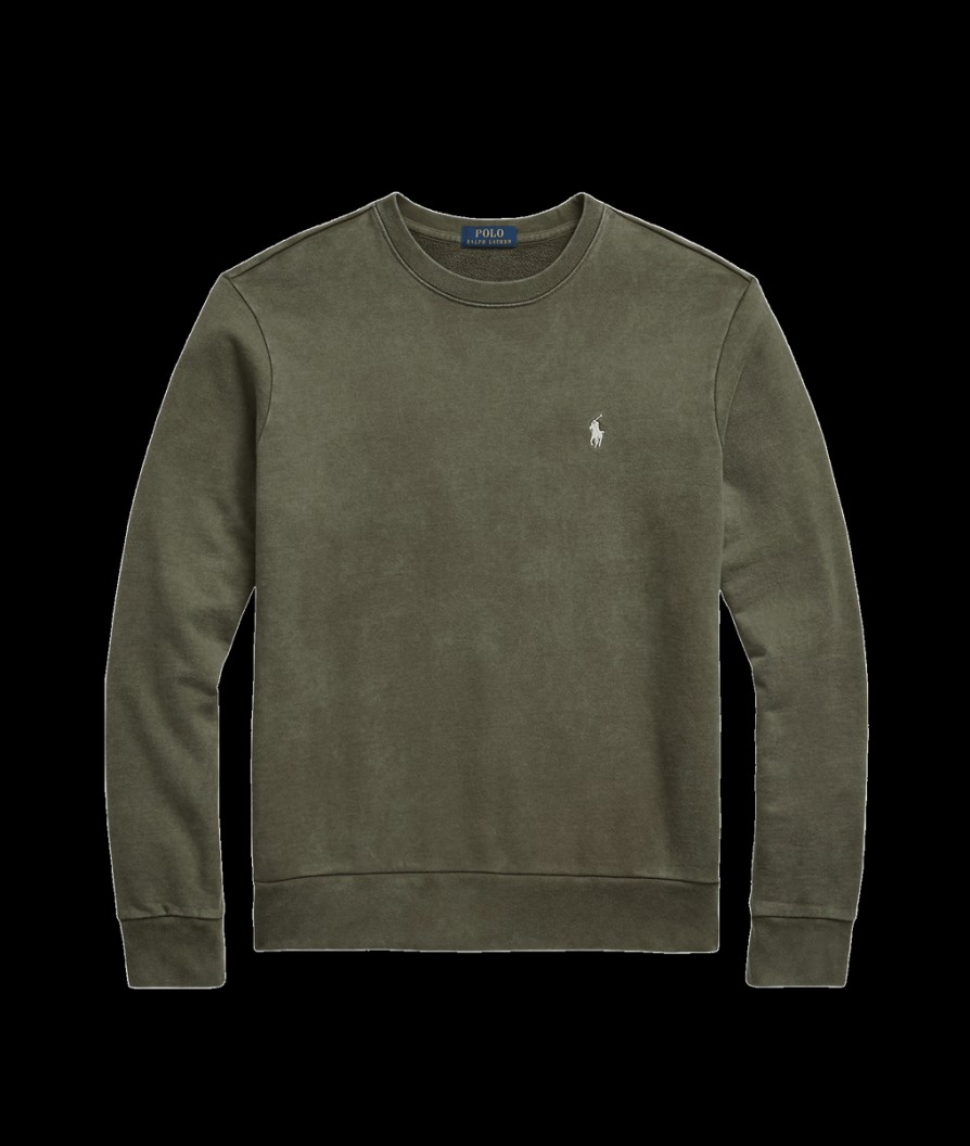 Men Polo Ralph Lauren Hoodies & Sweatshirts | Loopback Fleece Sweatshirt - Green