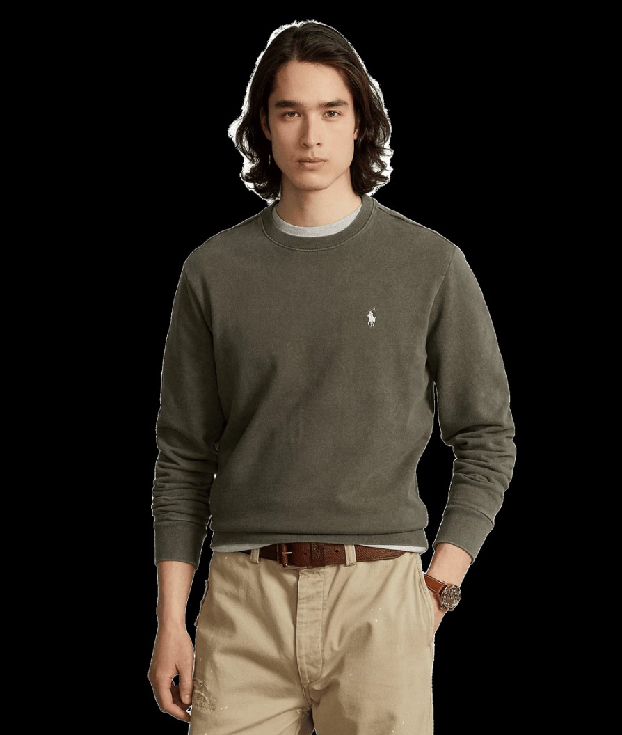 Men Polo Ralph Lauren Hoodies & Sweatshirts | Loopback Fleece Sweatshirt - Green