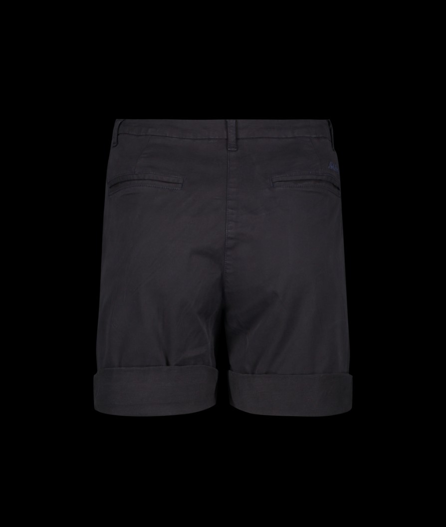 Women Barbour Shorts | Chino Shorts - Navy