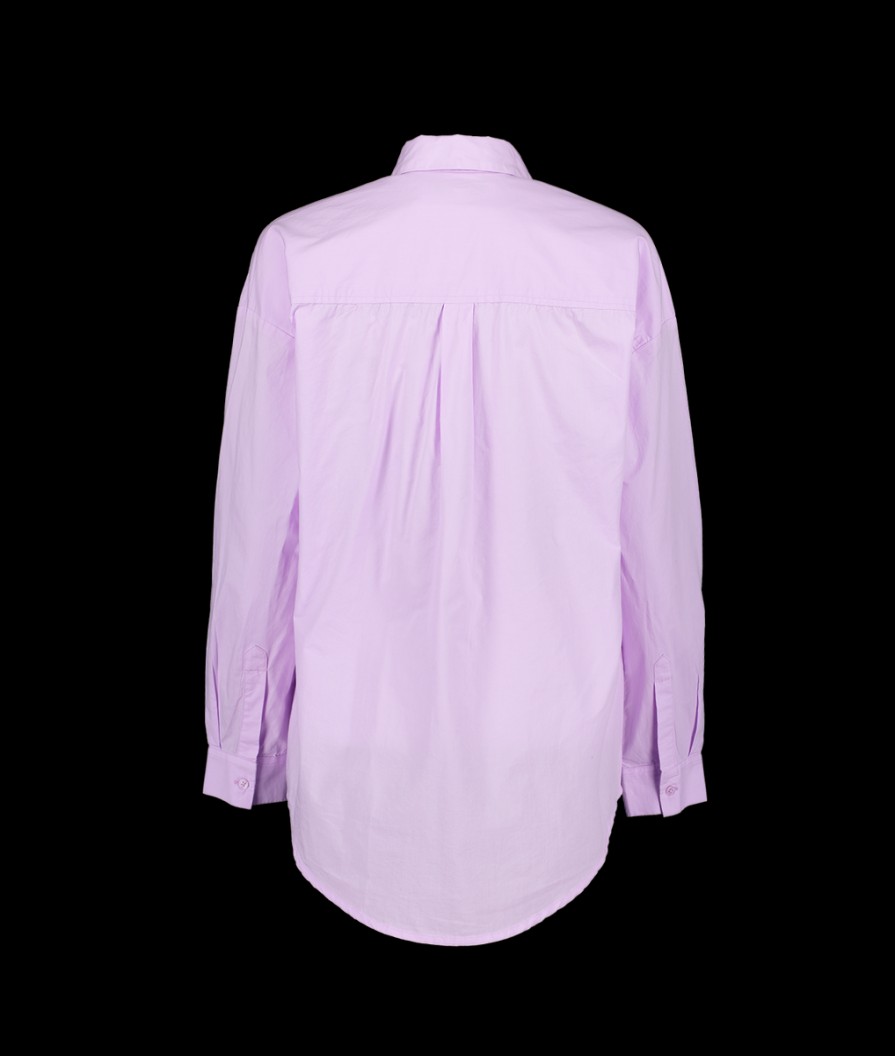 Women Great Plains Great Plains | Core Organic Shirting Button Down Shirt - Lavender