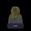 Men Sealskinz Hats | Waterproof Fleece Lined Cold Weather Striped Bobble Hat - Multi