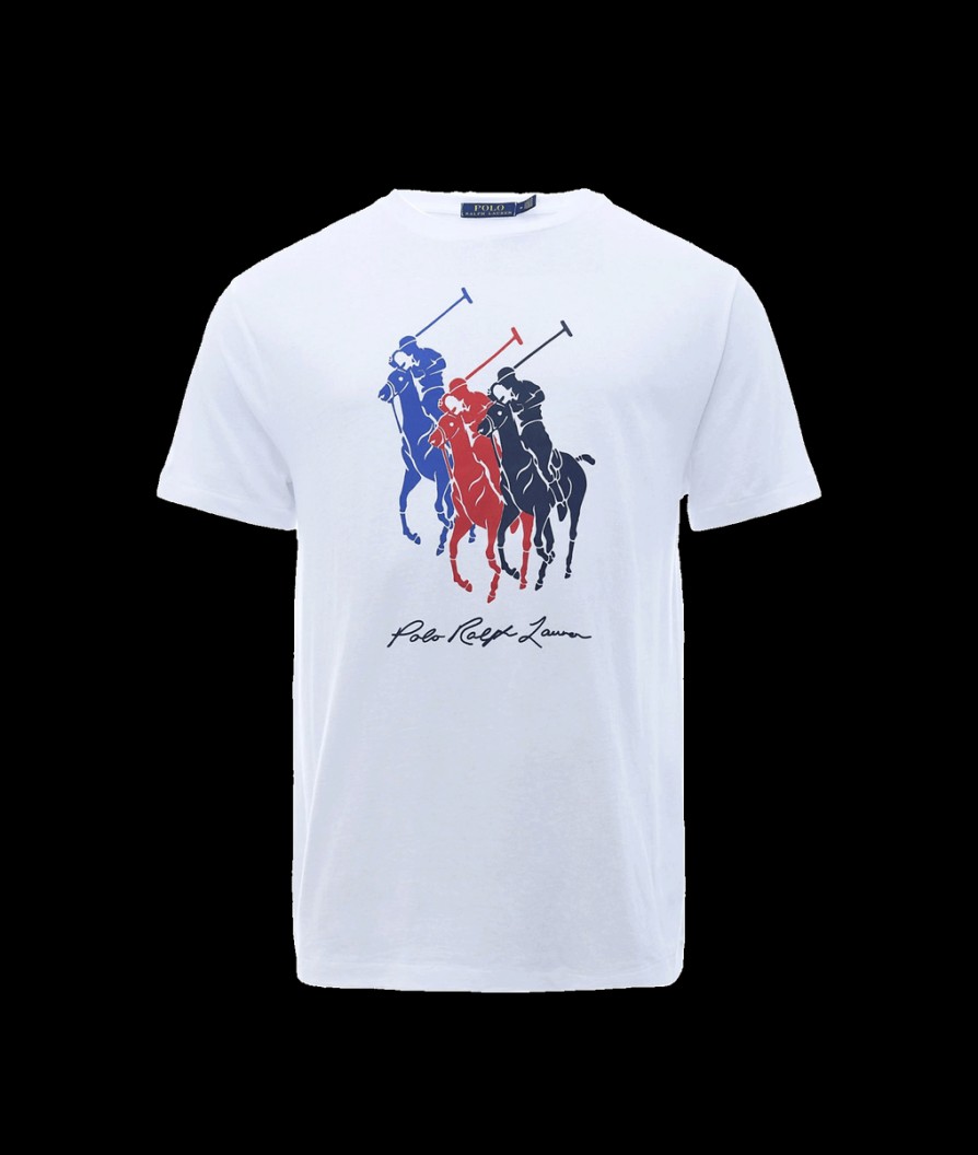 Men Polo Ralph Lauren Polo Ralph Lauren | Short Sleeve T-Shirt - White