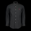 Men Polo Ralph Lauren Shirts | Regular Fit Poplin Shirt - Black