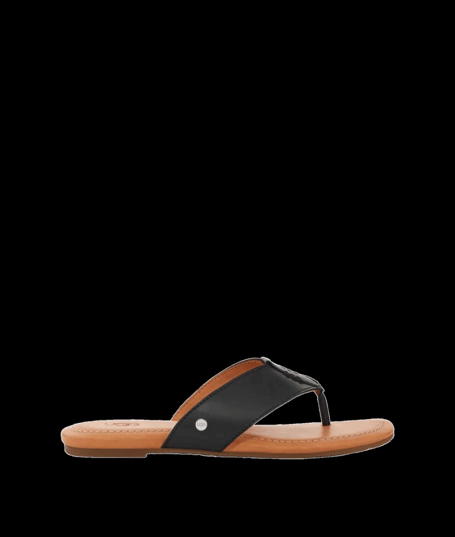 Women Ugg Sandals & Flipflops | Carey Flip Flop - Black