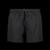 Men Hugo Swimwear | Frame Logo Recycled Nylon Swim Shorts - Black