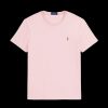 Men Polo Ralph Lauren T-Shirts & Vests | Custom Slim Fit Soft Cotton T-Shirt - Pink