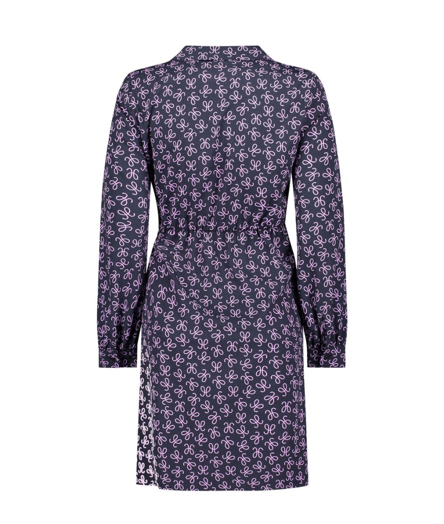 Women Emme Marella Dresses | Tie Waist Wrap Dress - Navy