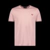 Men Fred Perry T-Shirts & Vests | Twin Tipped T-Shirt - Dusty Rose Pink-S51