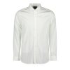 Men Ted Baker Shirts | Bellow Long Sleeve Satin Stretch Shirt - White