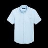 Men Polo Ralph Lauren Shirts | Custom Fit Oxford Shirt - Blue