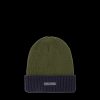 Men Sealskinz Hats | Waterproof Cold Weather Roll Cuff Beanie Hat - Green