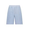 Men Emporio Armani Shorts | Rubberised Logo Sweat Shorts - Blue