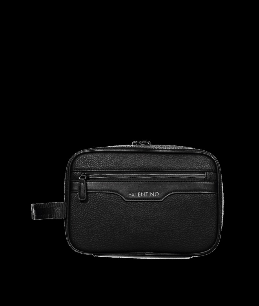 Men Valentino Bags Mens Valentino Bags | Efeo Soft Cosmetic Case With Strap