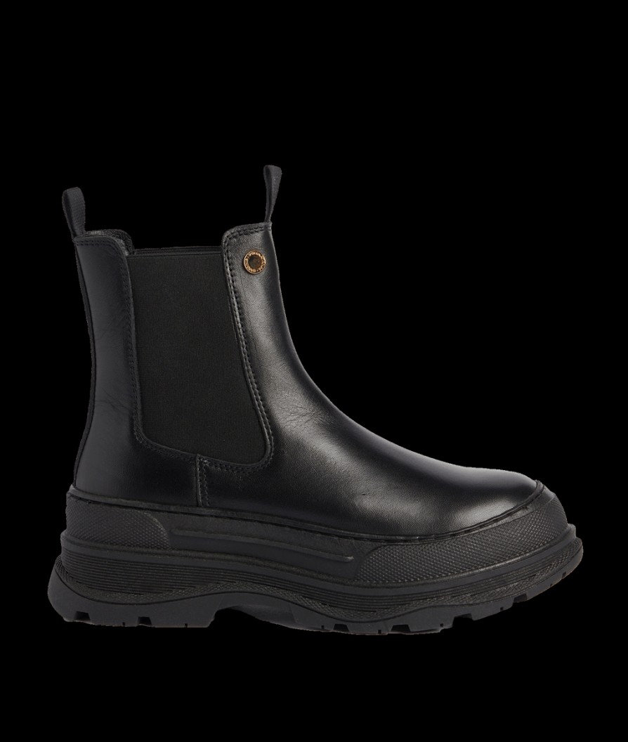 Women Barbour International Barbour International | Strada Chelsea Boots - Black