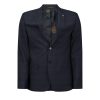 Men Ted Baker Formal Suits | Berwijs Slim Fit Check Suit Jacket - Navy