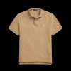 Men Polo Ralph Lauren Polo Shirts | Knit Polo Shirt Tan - Beige